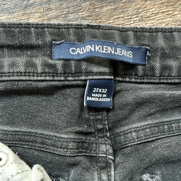 Black Calvin Klein Jeans 27 x 32 - Picture 4 of 7